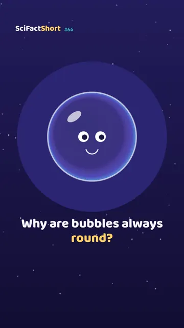 Why are bubbles always round? Watch the SciFact Short